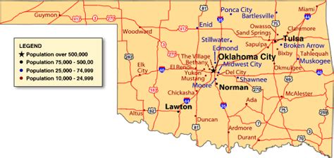 biggest towns in oklahoma